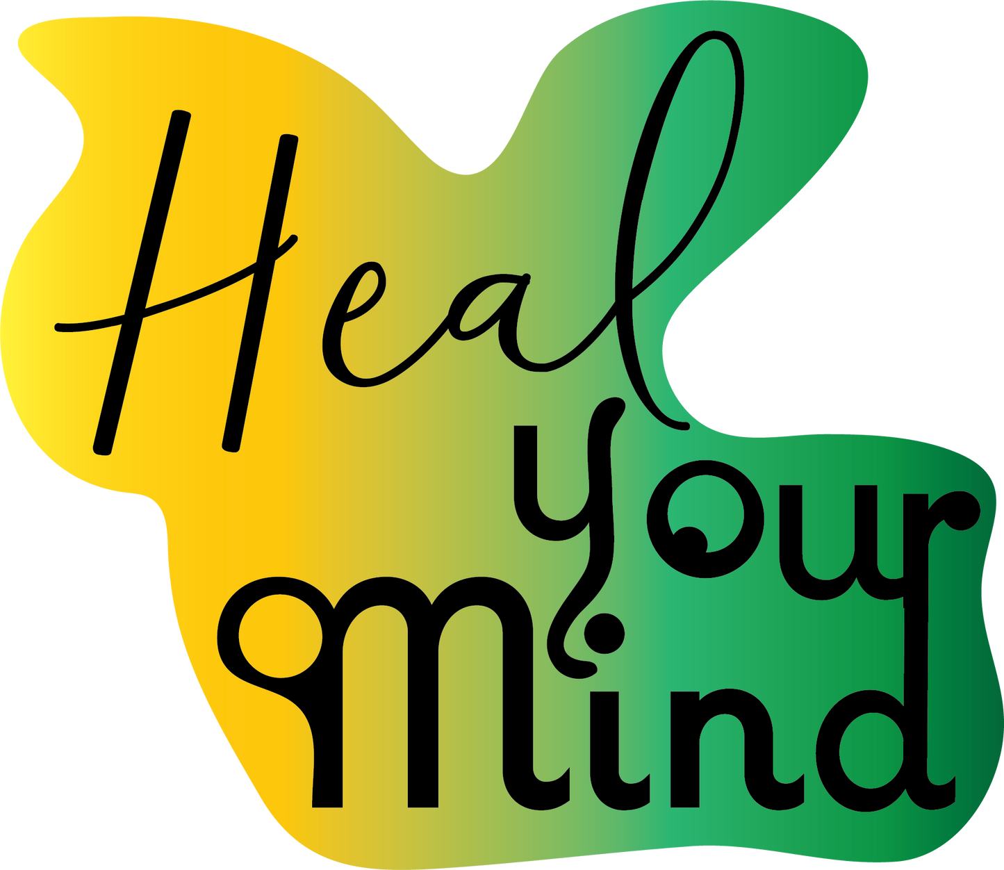 Heal Your Mind | Vinyl Stickers |