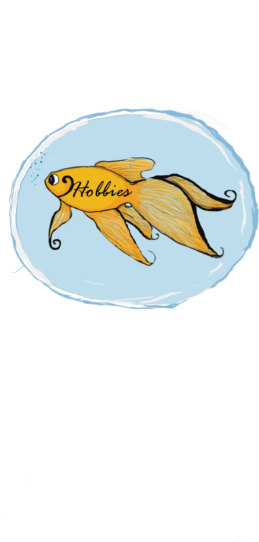Hobbies Fish | Vinyl Sticker |