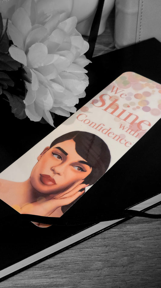 We Shine with Confidence | Bookmark |